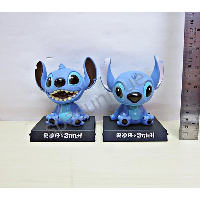 G00d Qu@lity!!! Pajangan mobil kepala goyang karakter boneka stitch TerL4Ri555!!!