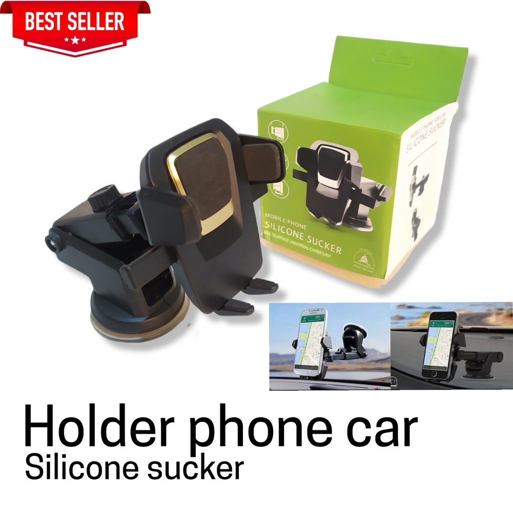 holder phone mobil tempel dikaca universal