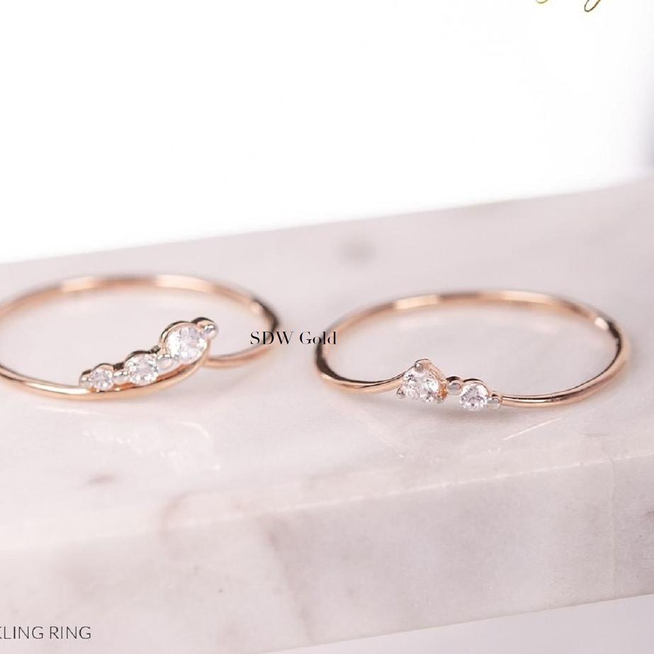 {Hot Stock} Cincin Emas Sparkling 8K - SDW Gold - ,,,