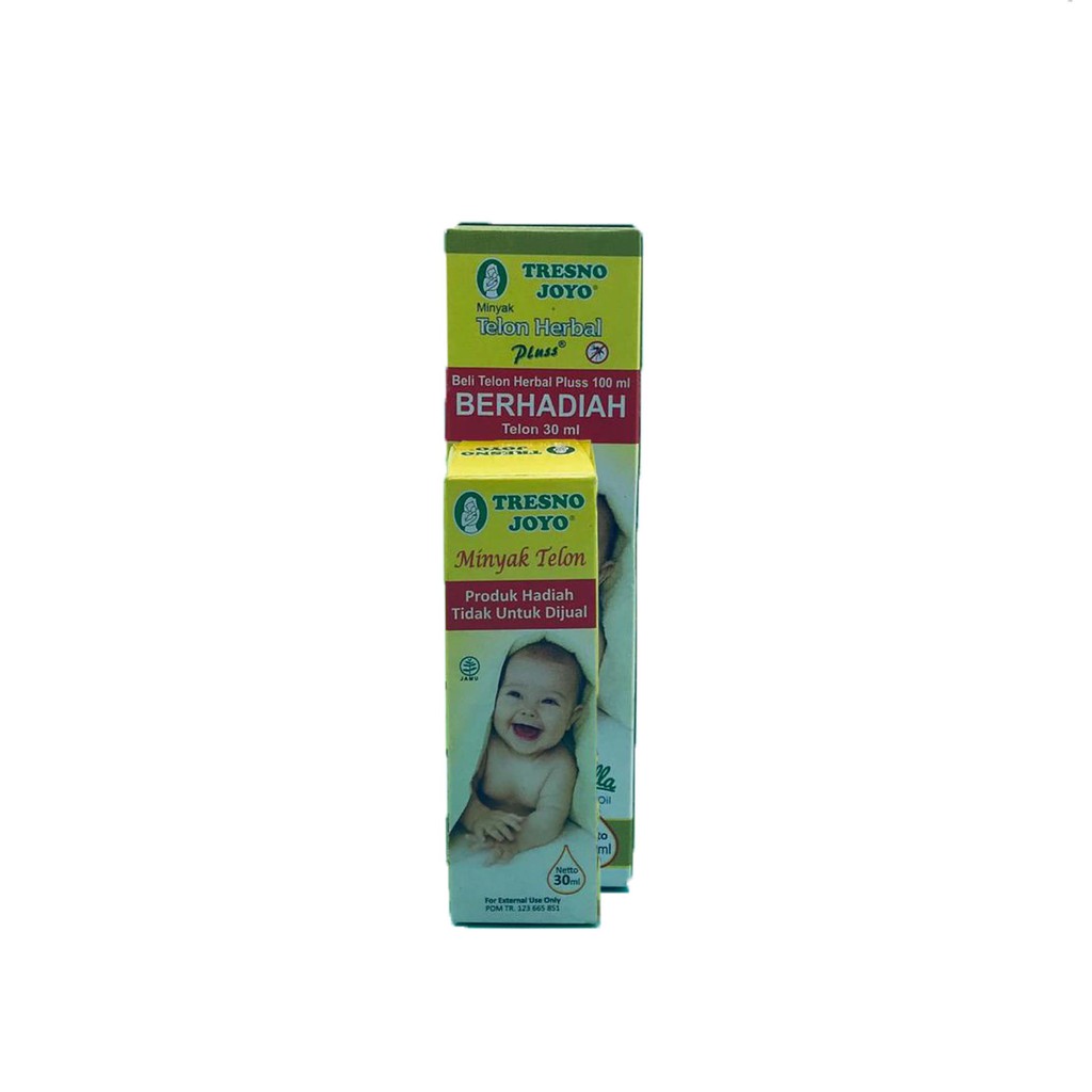 Tresno Joyo / Minyak Telon Herbal Plus / Citronella / 100ml