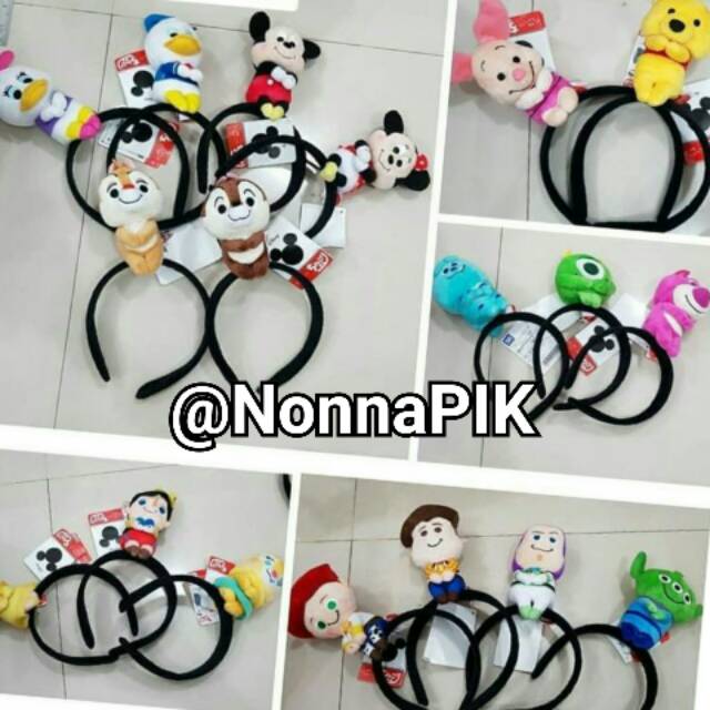 Bando Karakter Anak Lotso - Pooh - Buzz - Minnie Mini - DSB