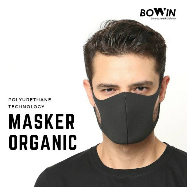 Masker BOWIN masker organic polyurethane technology masker KN95 motor kesehatan anti polusi udara