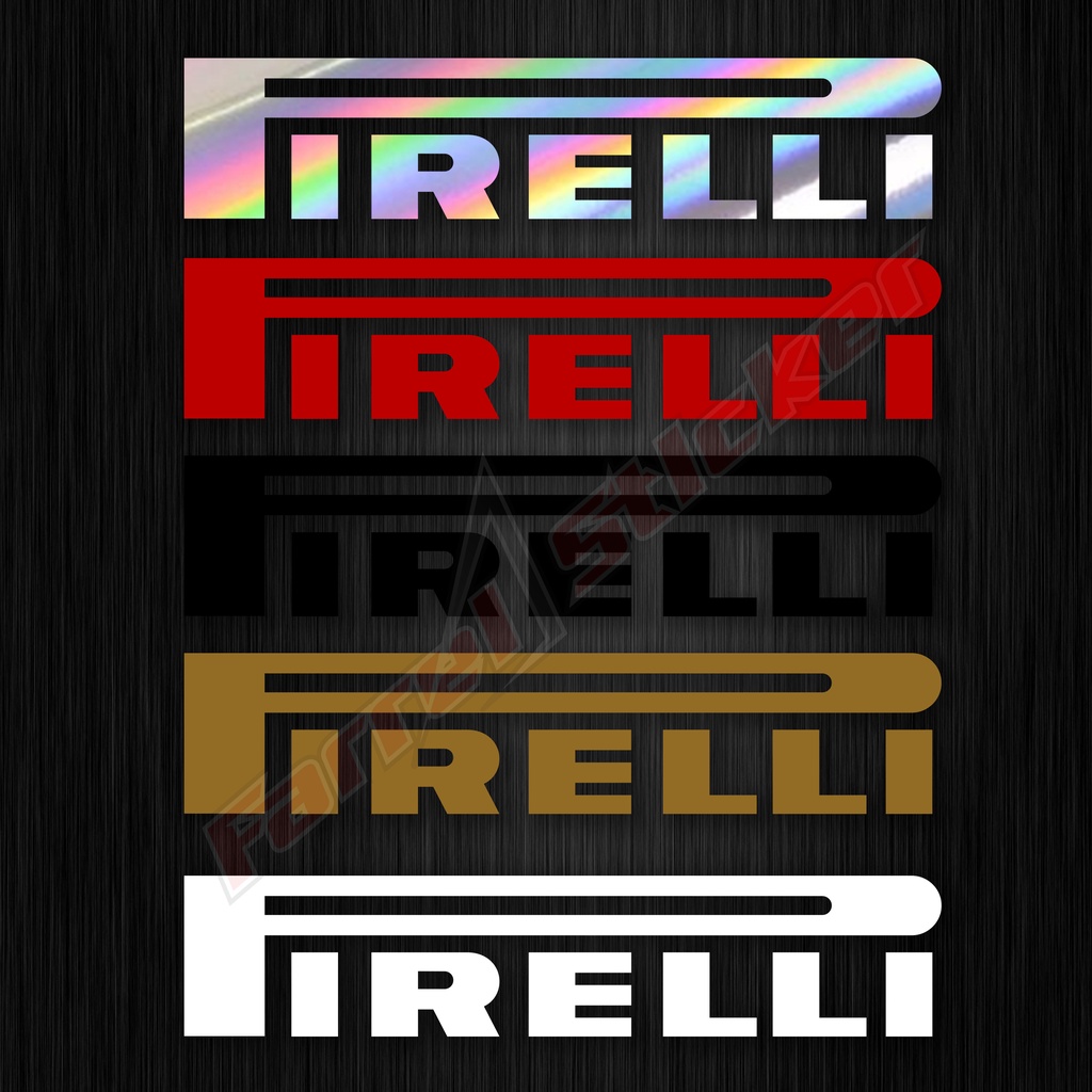 stiker PIRELLI Sticker PIRELLI 10CM