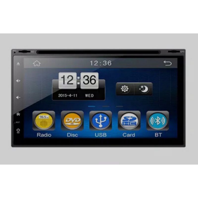 Head Unit dvd Tv Mobil Tape Double Din 6,95INCH ASUKA INNOVATION 240W FULL GLASS