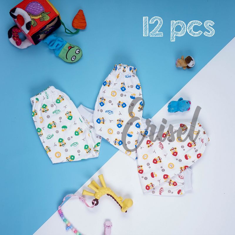 12 Pcs Celana Panjang Bayi