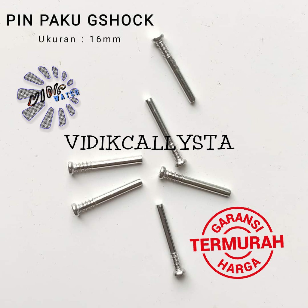 BAUT STRAP Pen pin Springbar pen paku Tali Jam Sport Besi Pengunci