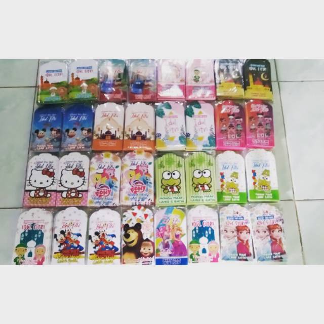 

Grosir amplop siap jual Isi 10 per pack @1500
