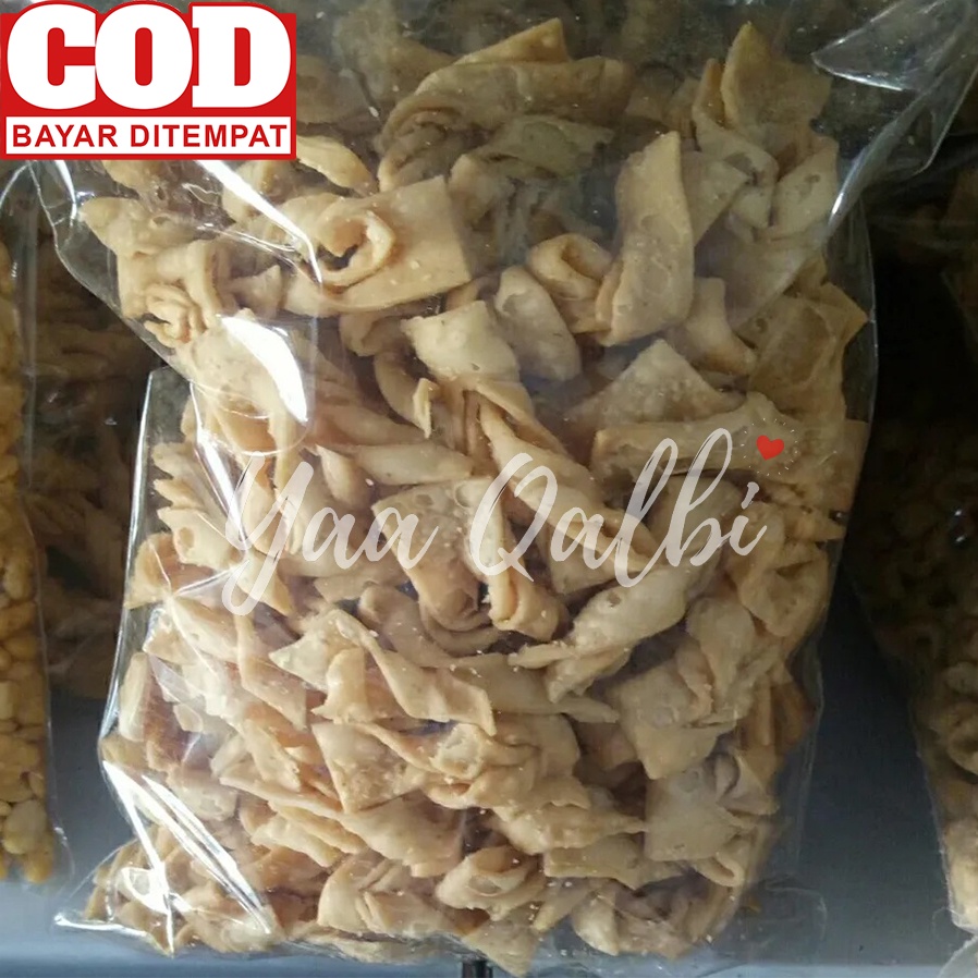 

Kue Bawang Pita 500 Gram / Kripik Bawang Pita