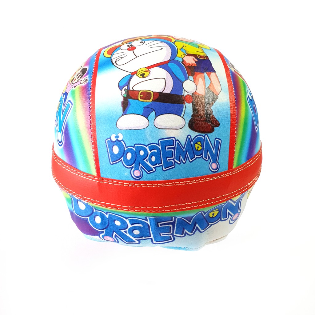 Helm Anak SPECIAL RETRO DORAEMON Murah / Helmet Non SNI / Helm Karakter Kartun Lucu / Helm Anak Cowok Laki Laki 1 2 3 4 5 Tahun