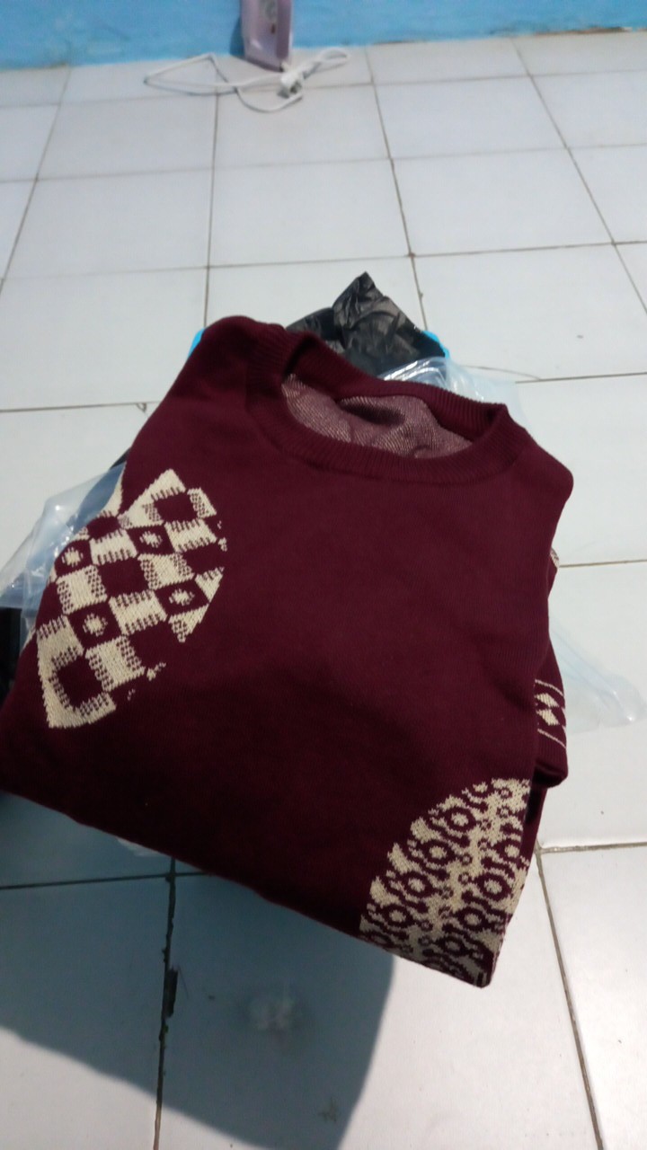 Dress / Tunik Rajut Batik