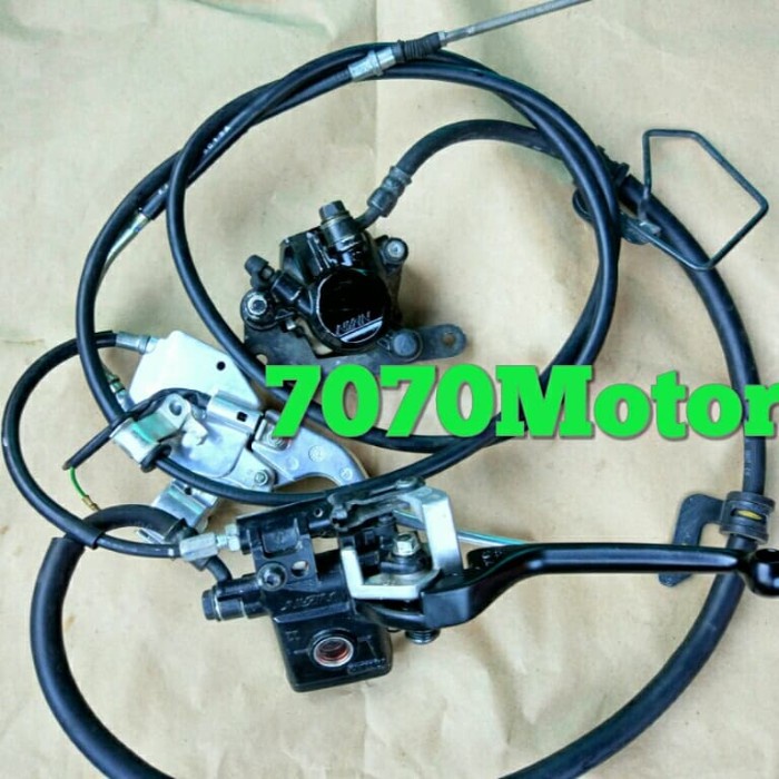 {duniastore} fullset CBS combi brake system Vario 110 CBS . 1 set kanan kiri Berkualitas