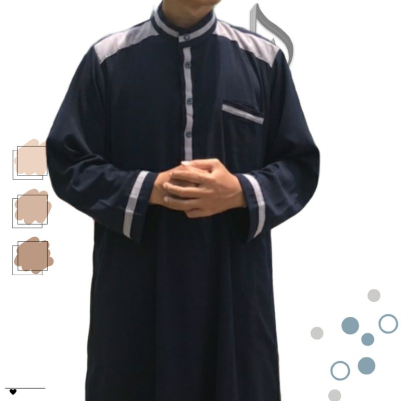Jubah Kombinasi Jubah Masud Jubah pakistan Jubah Gamis