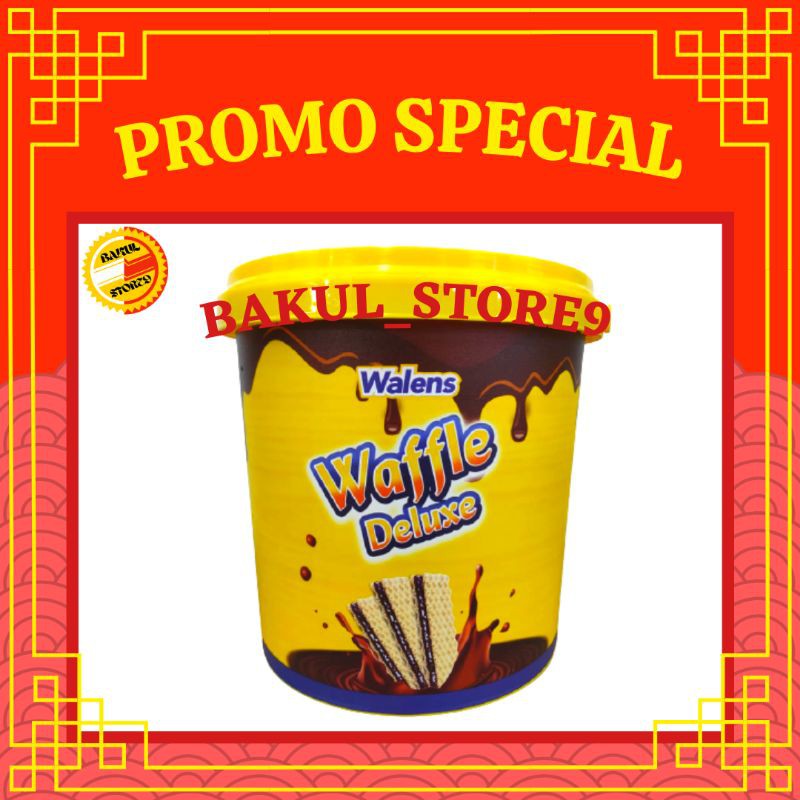 PROMO !! Nissin Walens Waffle Deluxe 300 Gr