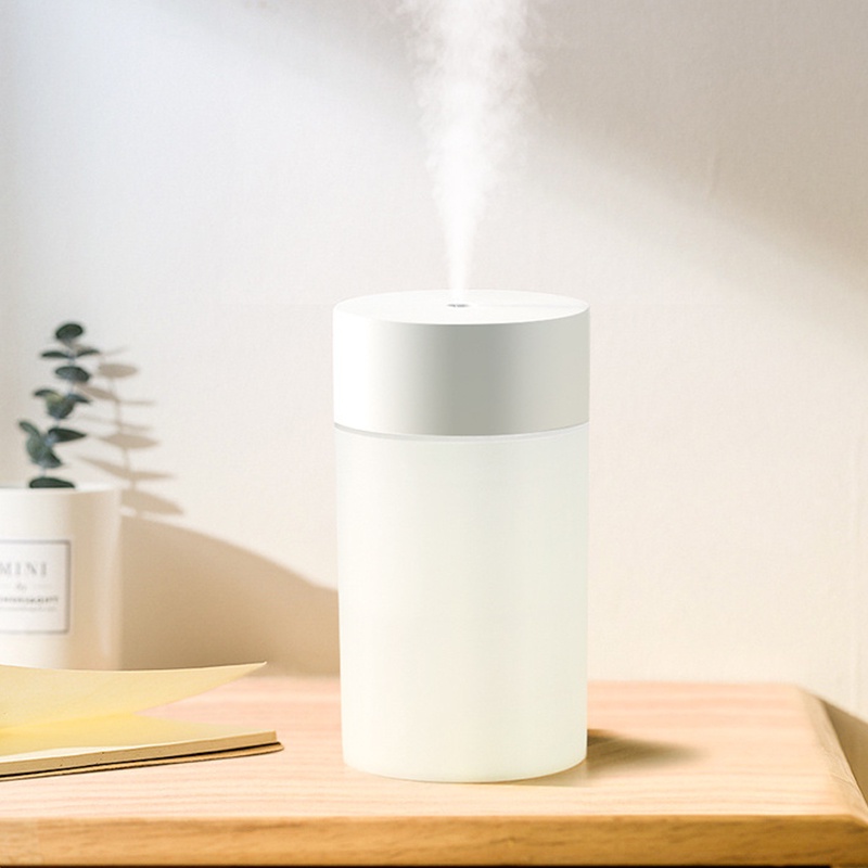 Pelembab Udara,Pembersih Udara,Diffuser Humidifier,Home Office 4 Warna LED Aromaterapi