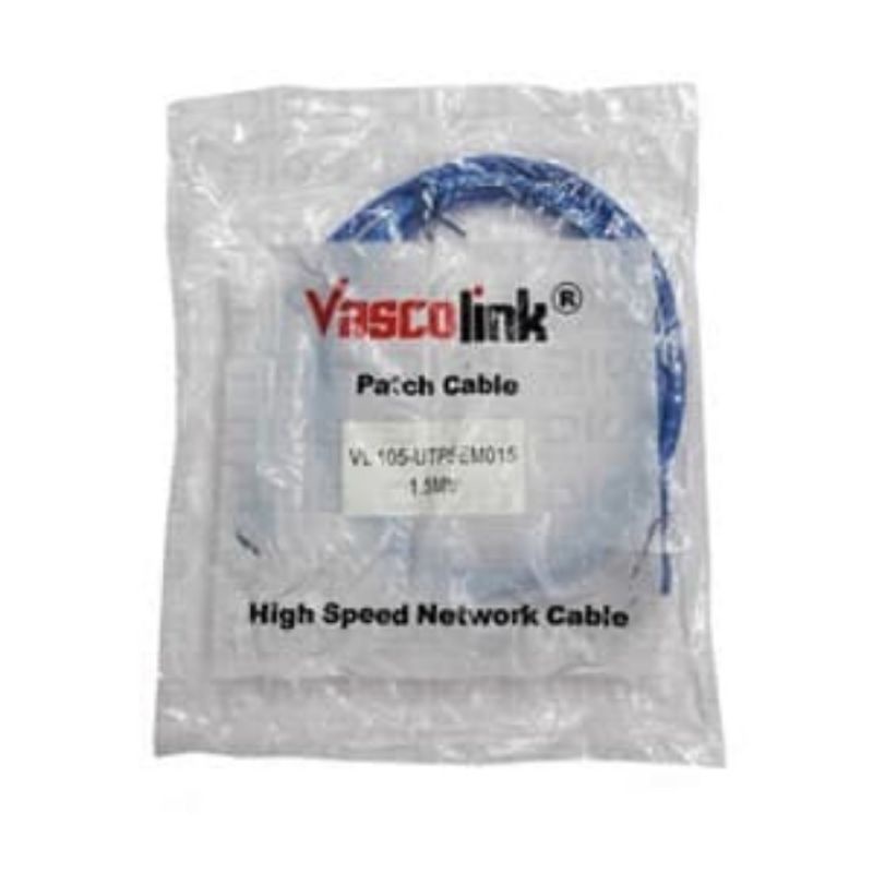 Vascolink Patch Cord Cat5 Cat 5 Cat.5 Cat5e Cat 5e Cat.5e - 1,5Meter