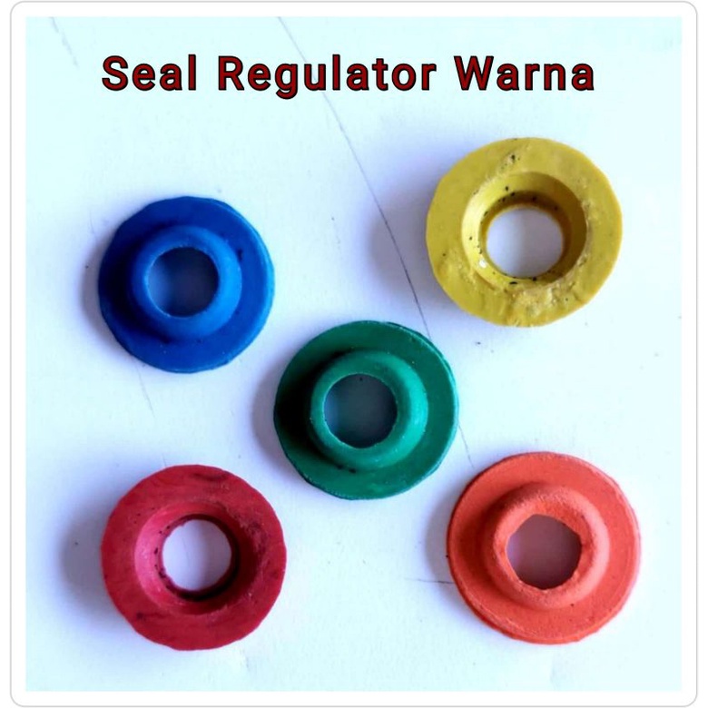 Seal Regulator Kompor Warna Warni 5 pcs Anti Bocor