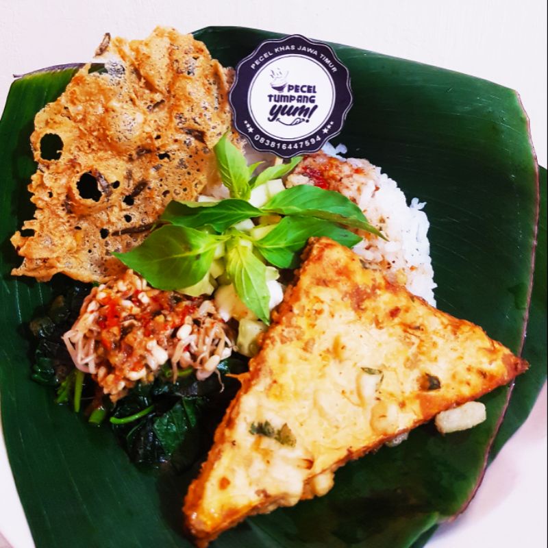 

Nasi Pecel + Mendoan