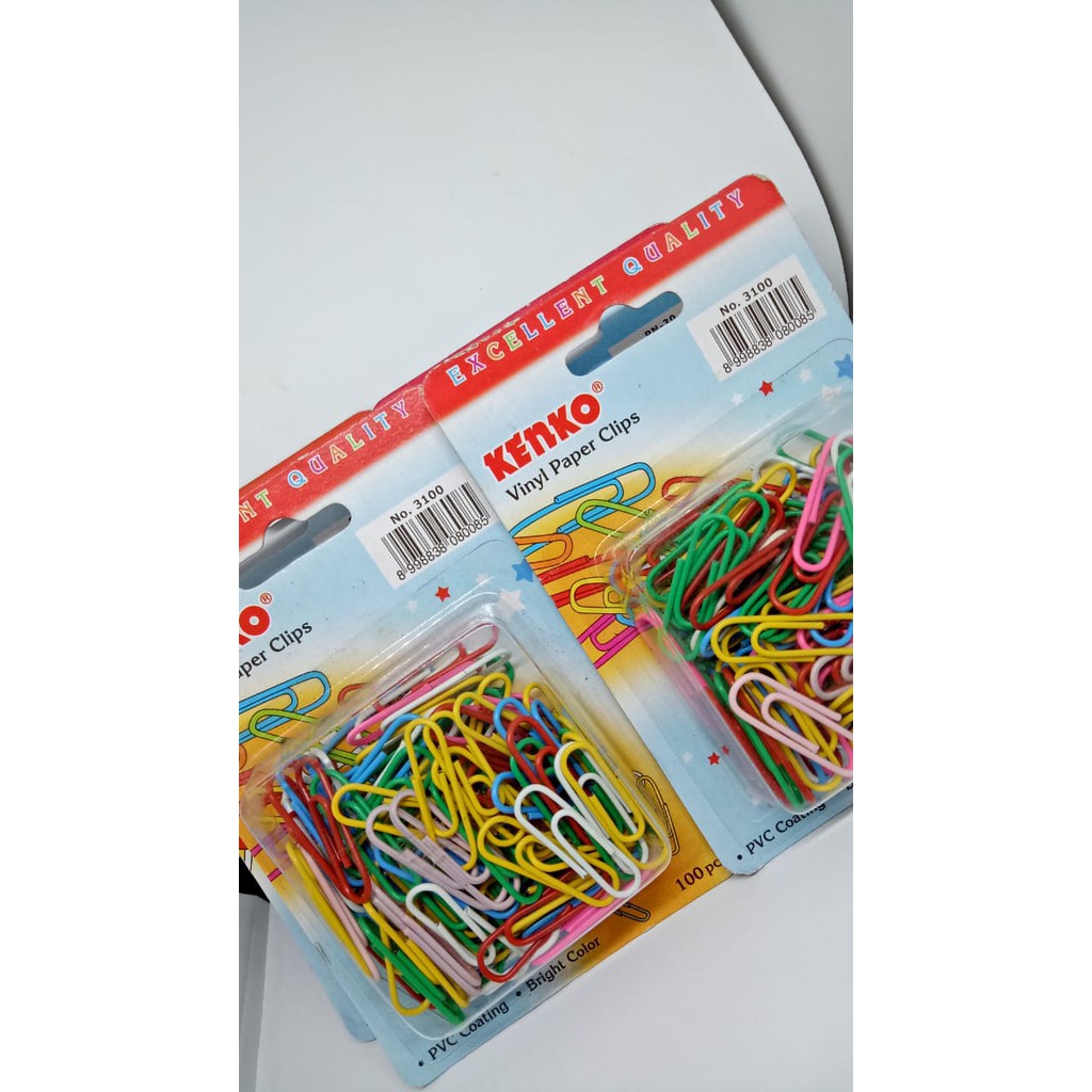 

PAPER CLIP WARNA-WARNI/KLIP KERTAS/PENJEPIT KERTAS WARNA-WARNI