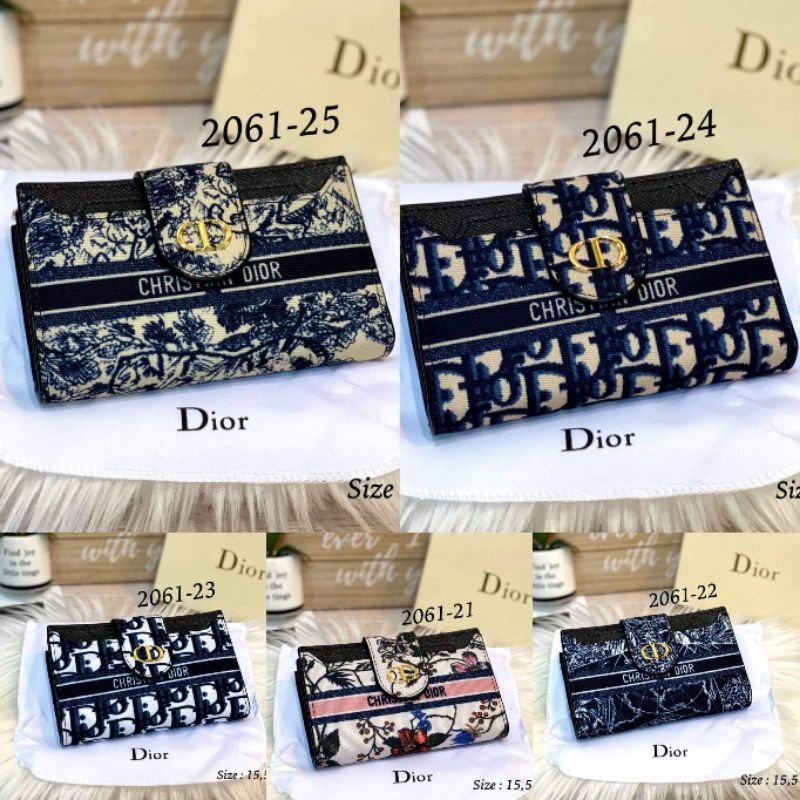 NEW ITEM aneka dompet lidah lipat branded kode 2061 free box