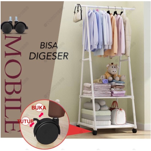 Stand Hanger Triangle Buku Stand Hanger Triangle Buku / Rak Pakaian / Rak Baju / gantungan baju berd