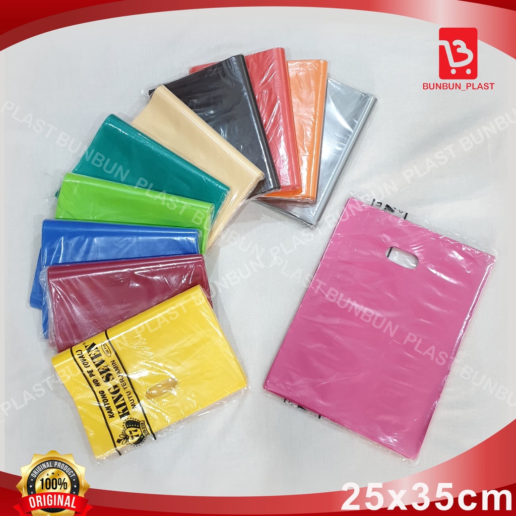 

Plastik HD Pond Oval Polos 25x35/Plastik Packing Olshop/Shopping Bag Plastik-KING SEVEN