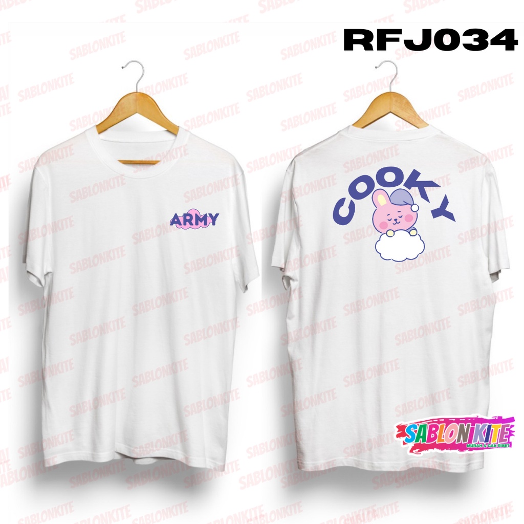 MURAH!!! KAOS KPOP COOKY SLEEPY RFJ034 COMBED 30S