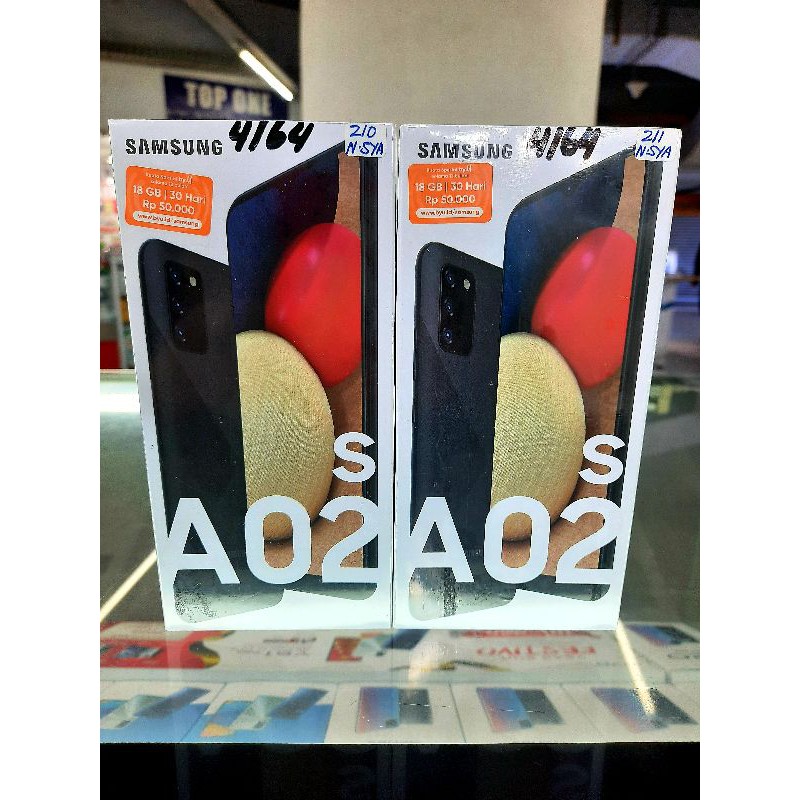 HP SAMSUNG GALAXY A02S 4/64 GARANSI RESMI FULL | Shopee