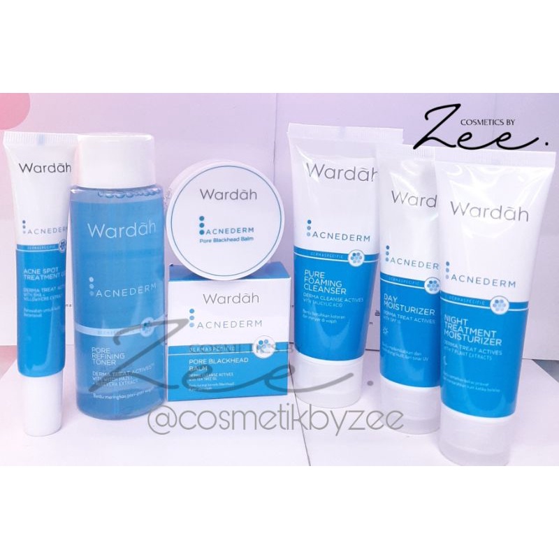 Wardah acnederm  paket