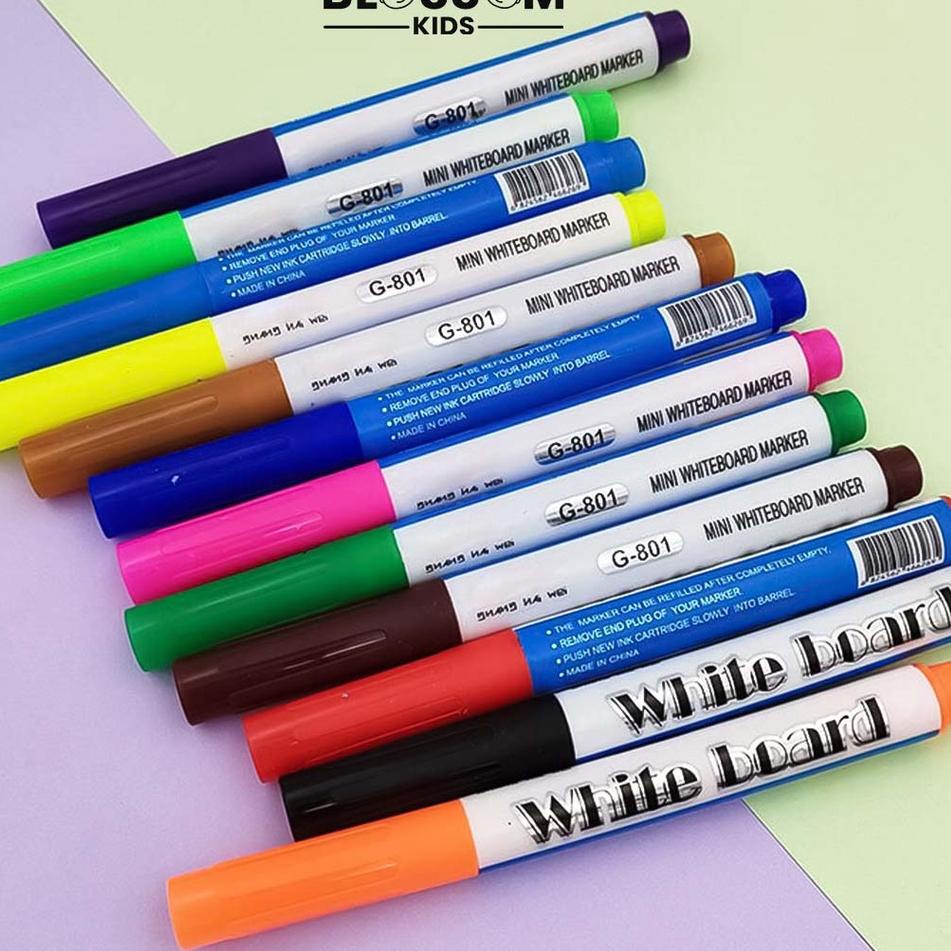 

(HOT SALE!) Magic Maker Floating Pen Water Spidol Ajaib Mengapung Air Isi 12pcs - Blossom Kids