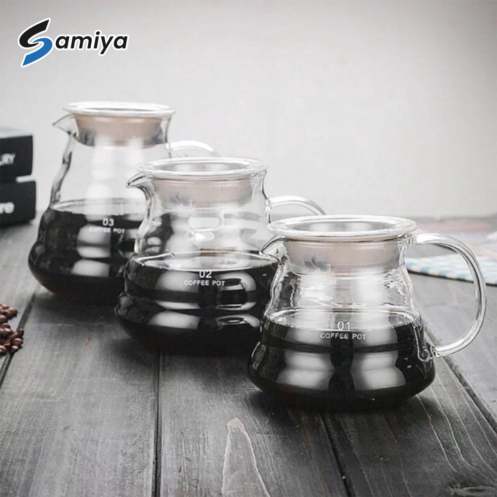 Cloud server coffee pot 360ml dan 600ml / coffee server v60 / teko kopi teh / coffee tea maker v60