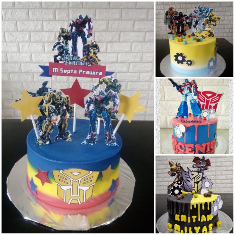 

Transformer/birthday cake/kue ulang tahun/ tart ultah anak
