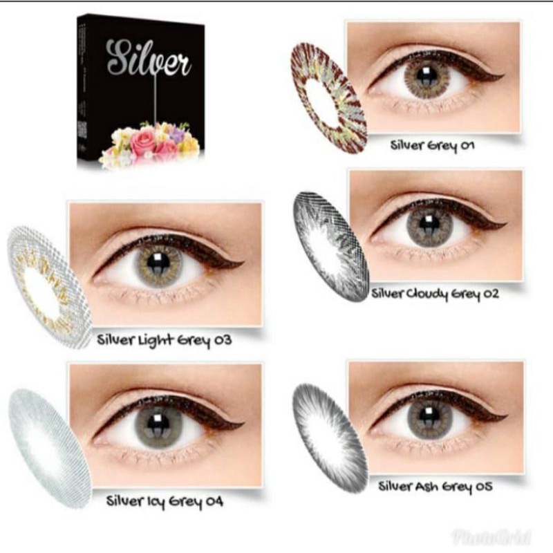 Softlens/ Softlen/ Soflens/ Soflen Ice Silver no1 no2 no3 no4 no5