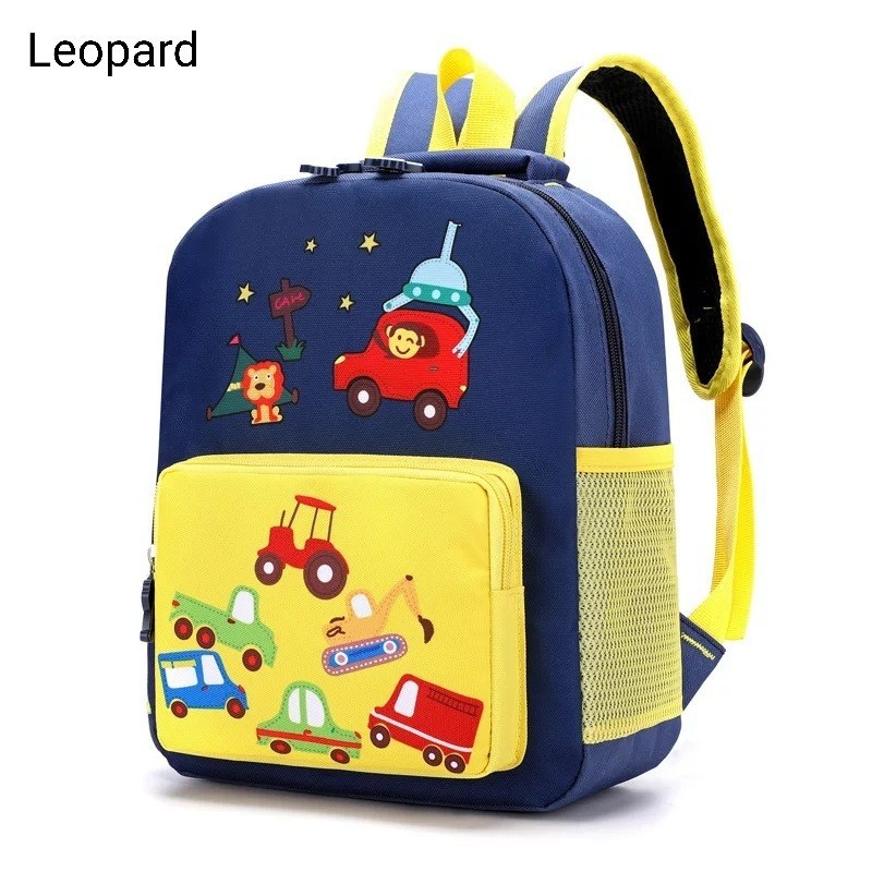 Tas Ransel Sekolah Mini Car Anak Laki Laki Paud Dan TK