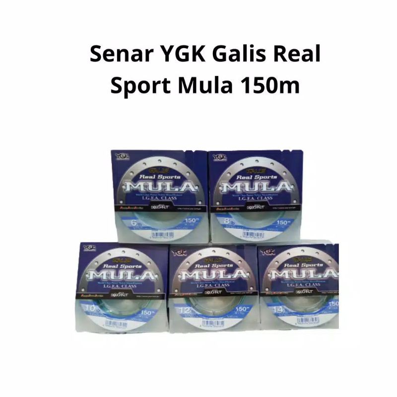 Senar YGK GALIS MULA 6lb 8lb 12lb 14lb Real Sport Senar Kelas Dunia MADE IN JAPAN