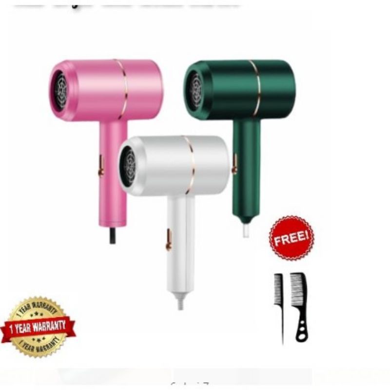 Hair dryer cold &amp; hot air new model low Watt 550wat pengering rambut