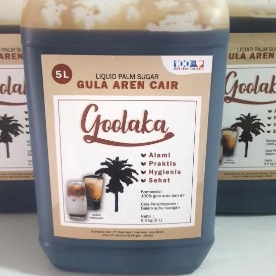 

gula aren cair Goolaka 5liter / kopi gula aren / palm sugar