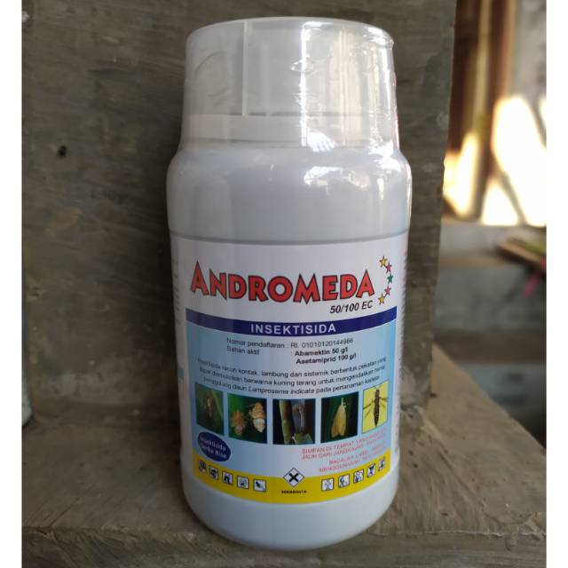 Insektisida Andromeda 150ec 250ml/ ba.abamectin 50 & asetamiprid 100