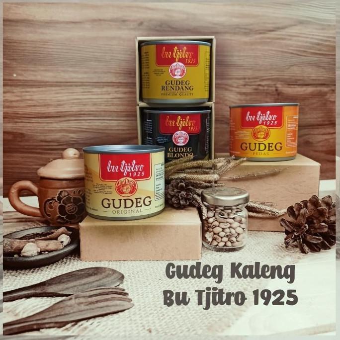 

[COD] Gudeg Bu Tjitro 210 Gudeg Kaleng Rasa Original Pedas Blondo Rendang [COD]