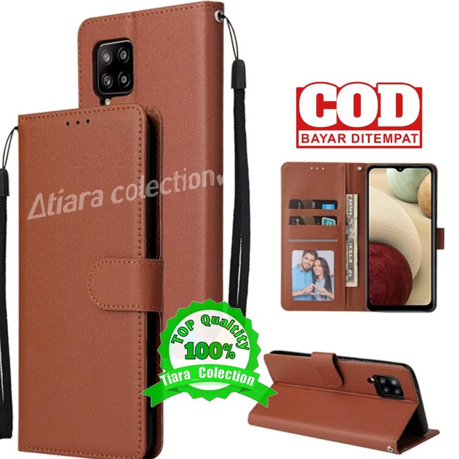 Case SAMSUNG GALAXY A12 M12 Casing Hp Cover hp Untuk SAMSUNG GALAXY A12 M12 LETAHER FLIP CASE DOMPET