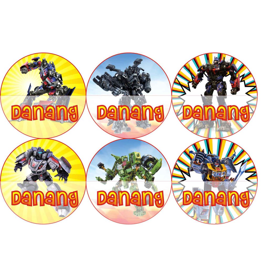 

STIKER LABEL NAMA WATERPROOF CIRCLE TRANSFORMER 2