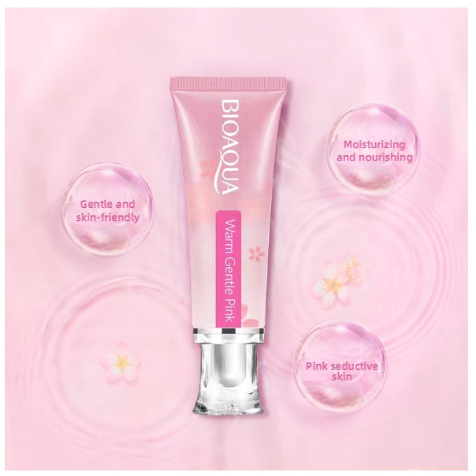 [BPOM] Bioaqua Nenhong Warm Gentle Pink 30ml 100%Ori BIOAQUA Cream 30g pemerah bibir puting Krim Pem