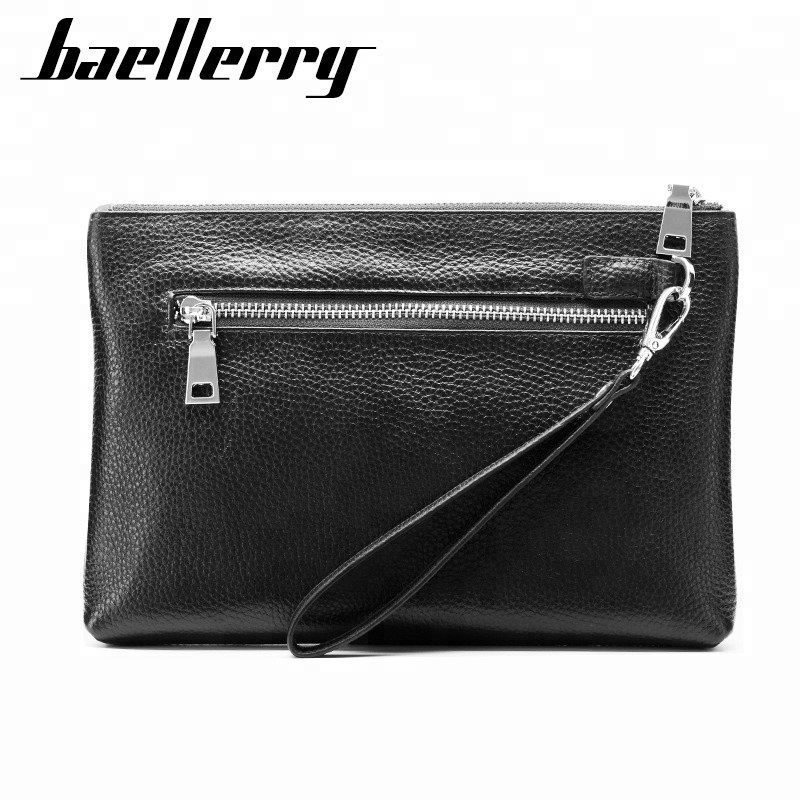BAELLERRY 66082 Clutch Pria Dompet Tangan Kulit Asli Bahan Genuine Leather Premium WATCHKITE WKOS