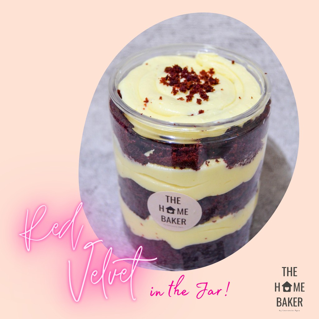 

Red Velvet in The Jar by The Home Baker