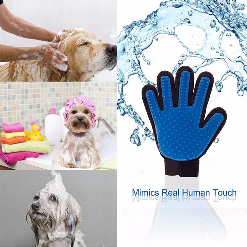 Grab medan NICREW Sarung Tangan Pijat Grooming Anjing - CWST1