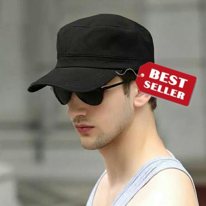 Topi Pria Komandan Tentara Keren