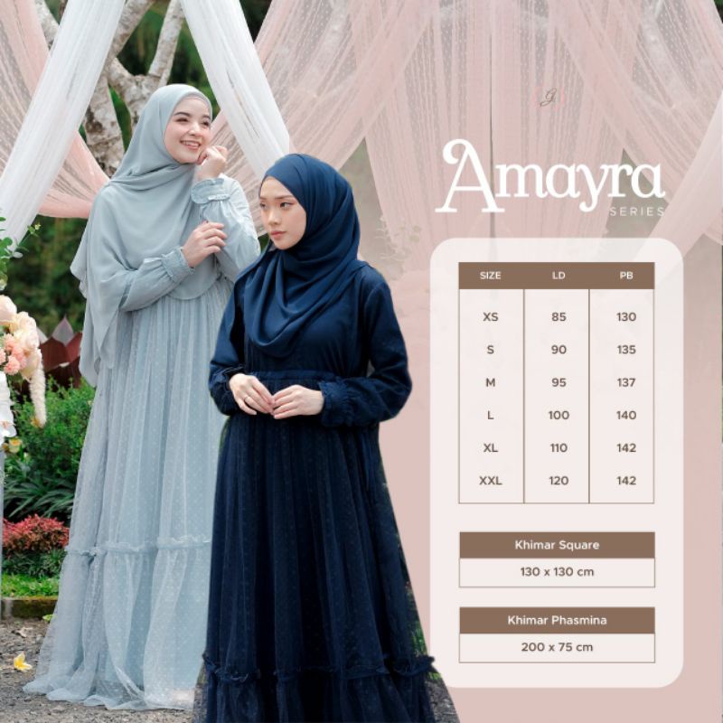 Amaira Dress Family series baju raya dress by gerai aliyah