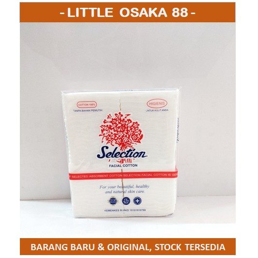 Selection Kapas Kecantikan 100% Cotton 35 gr