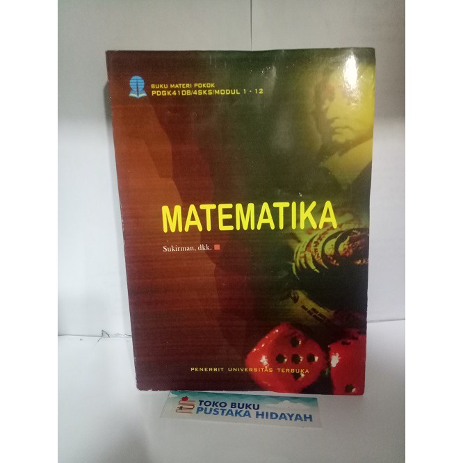 Jual Buku Matematika Edisi 1 - Sukirman | Shopee Indonesia