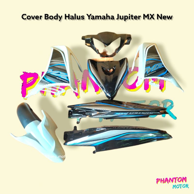 Full Body Halus Jupiter MX New 135 Putih Hitam