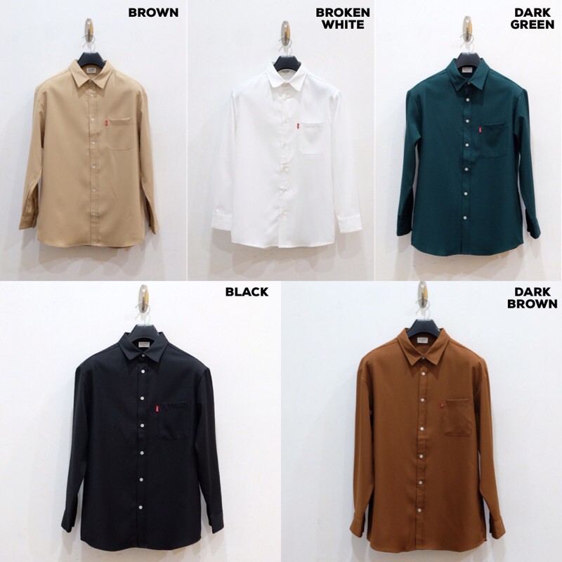 Kemeja Y-Land by Jean Money Basic LS Shirt JM-LSS-01